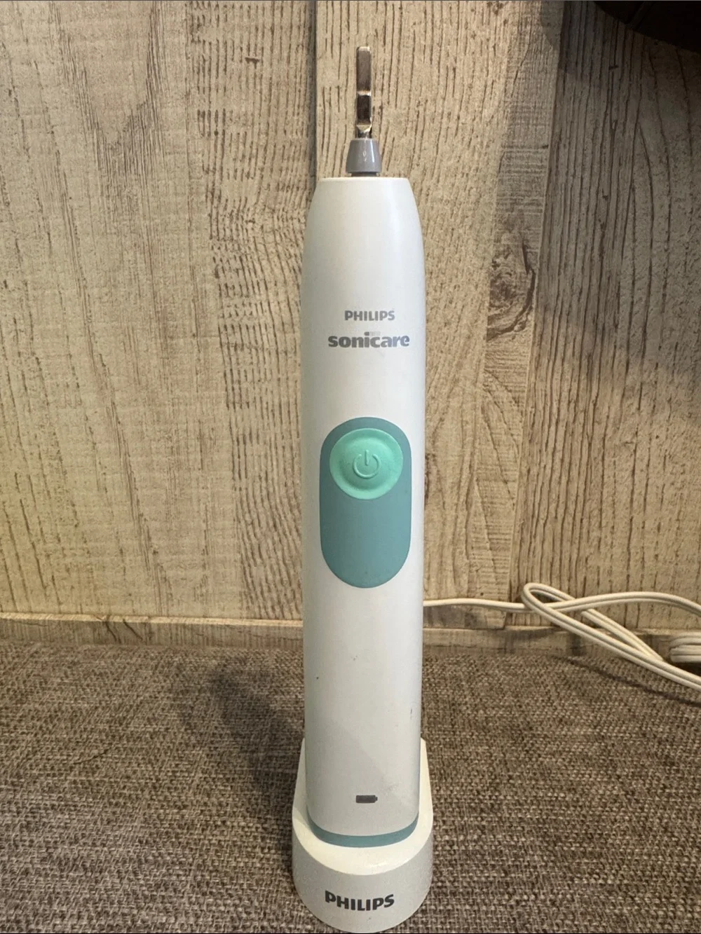 Philips Sonicare Toothbrush Handle in White and Mint Green
